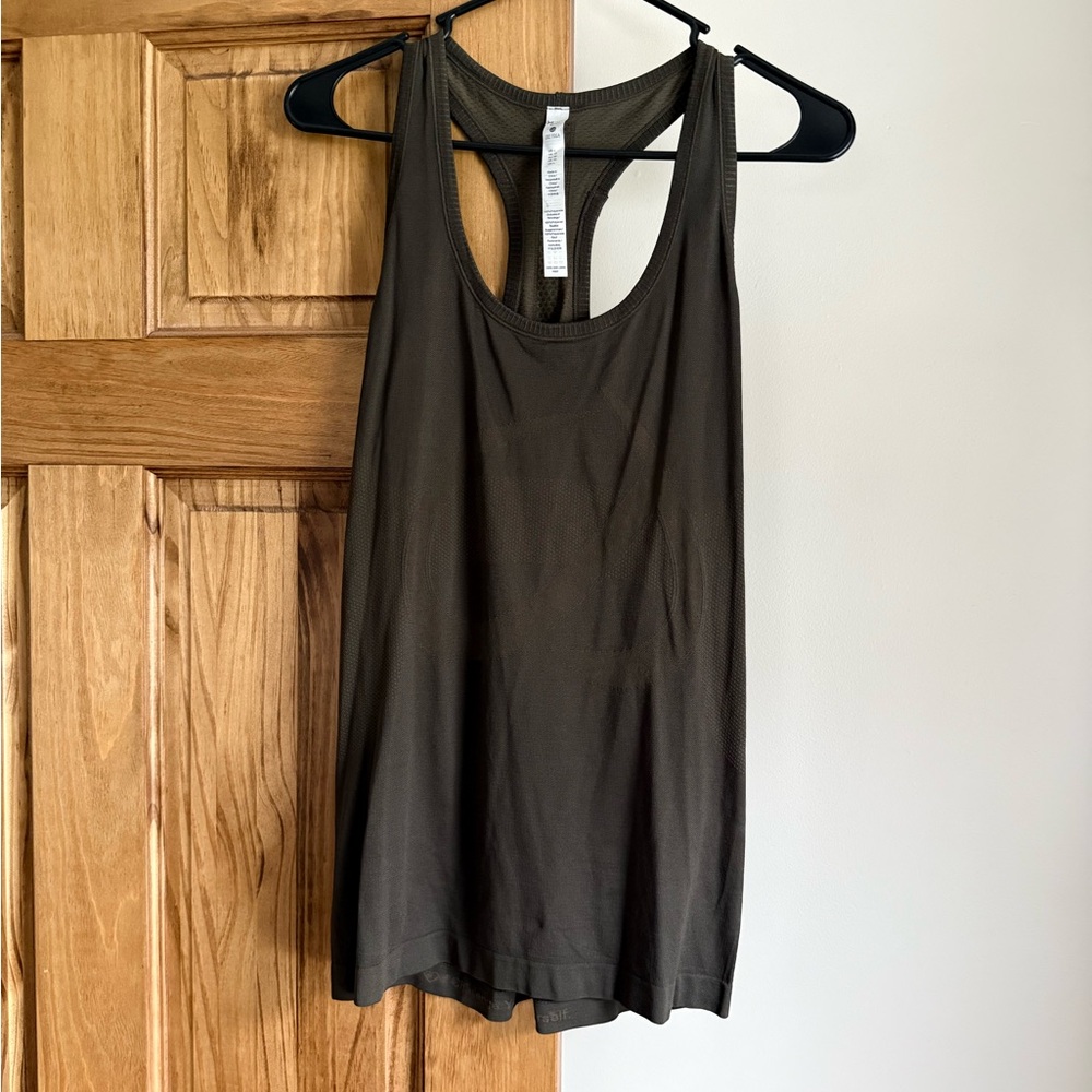 Crz Yoga Dark Olive Tank